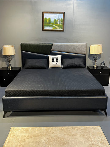 Upholstered Platform Bed Set