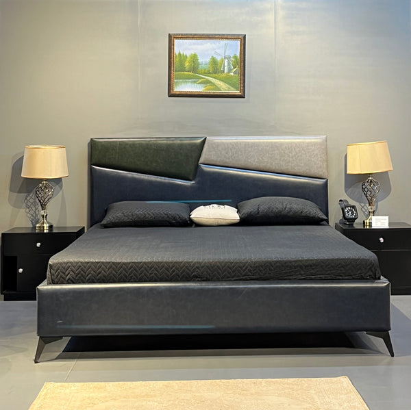 Upholstered Platform Bed Set