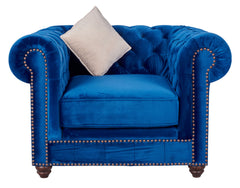 Velvet Chesterfield Sofa