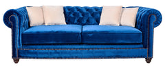 Velvet Chesterfield Sofa