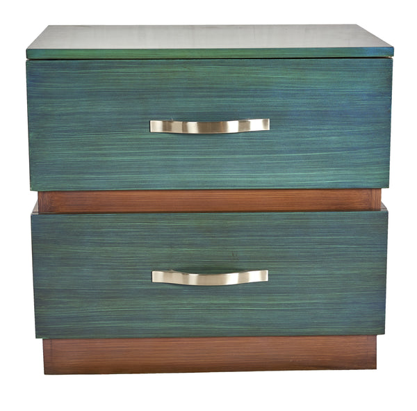 Modern Two-Tone Side Table