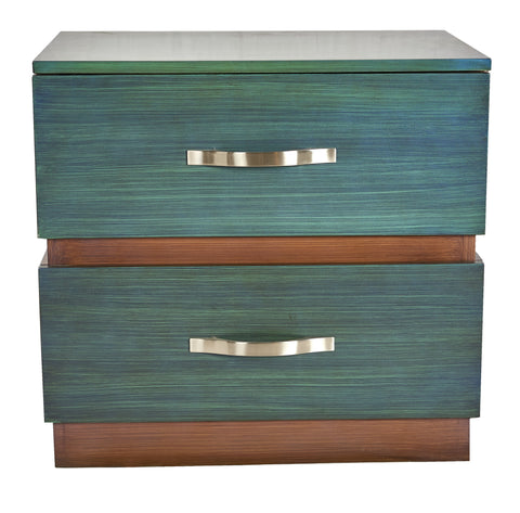 Modern Two-Tone Side Table